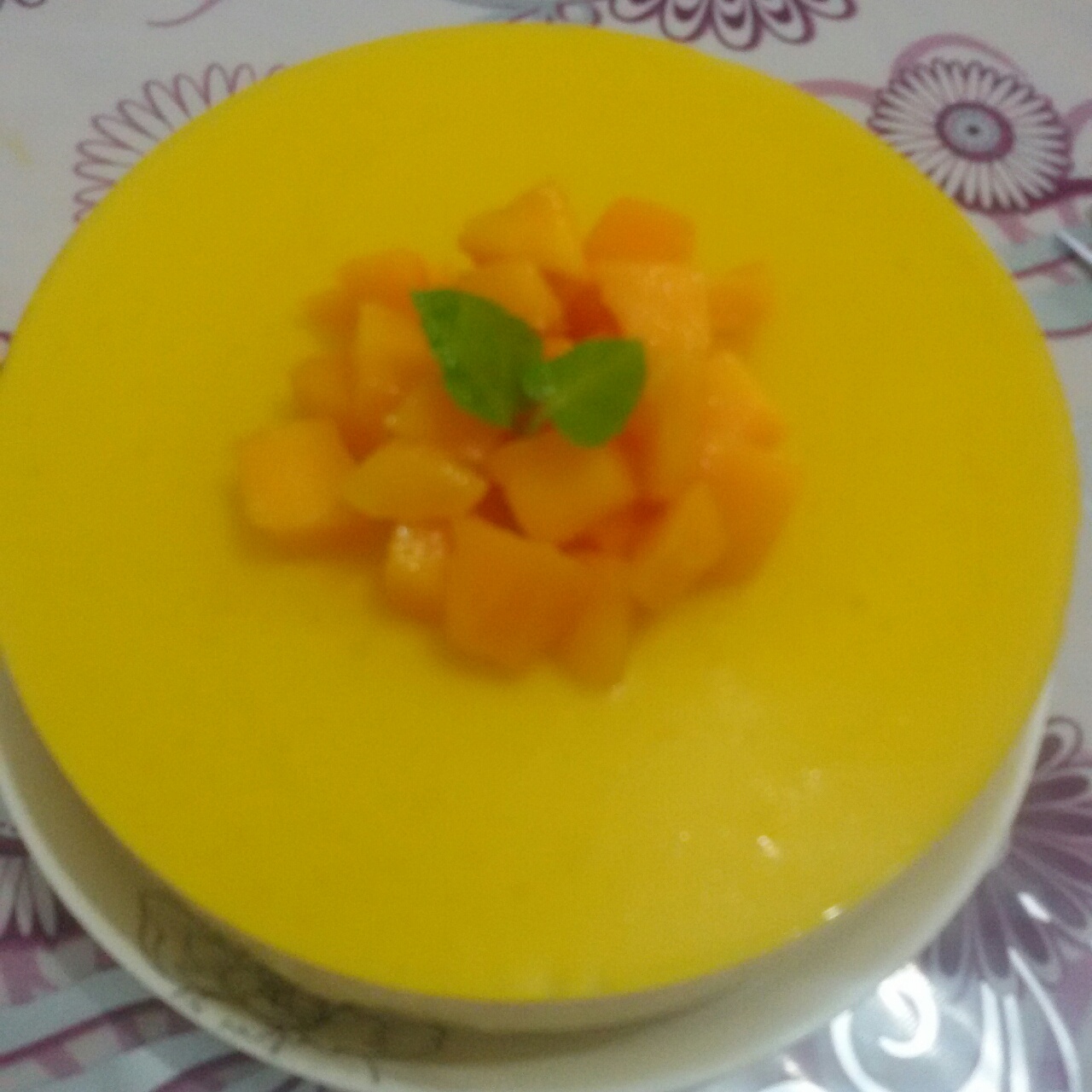 【视频】芒果慕斯（6寸） | 含镜面果胶配方