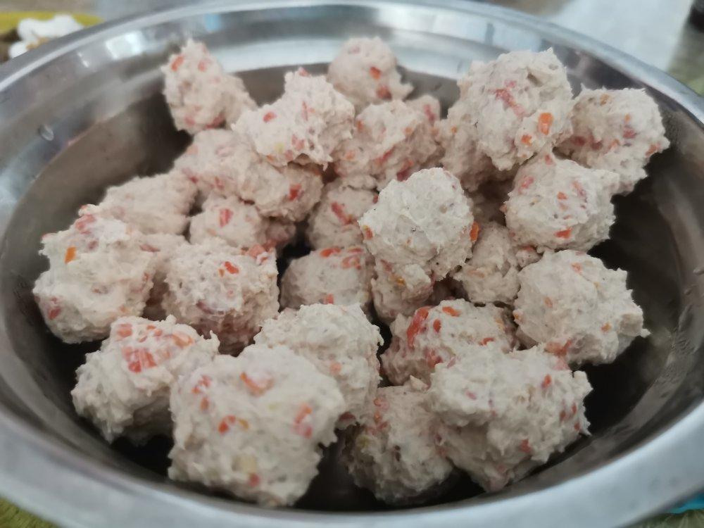 高蛋白低卡鸡肉丸子（无碳水版）增肌减脂必备！！！120kcal/100g