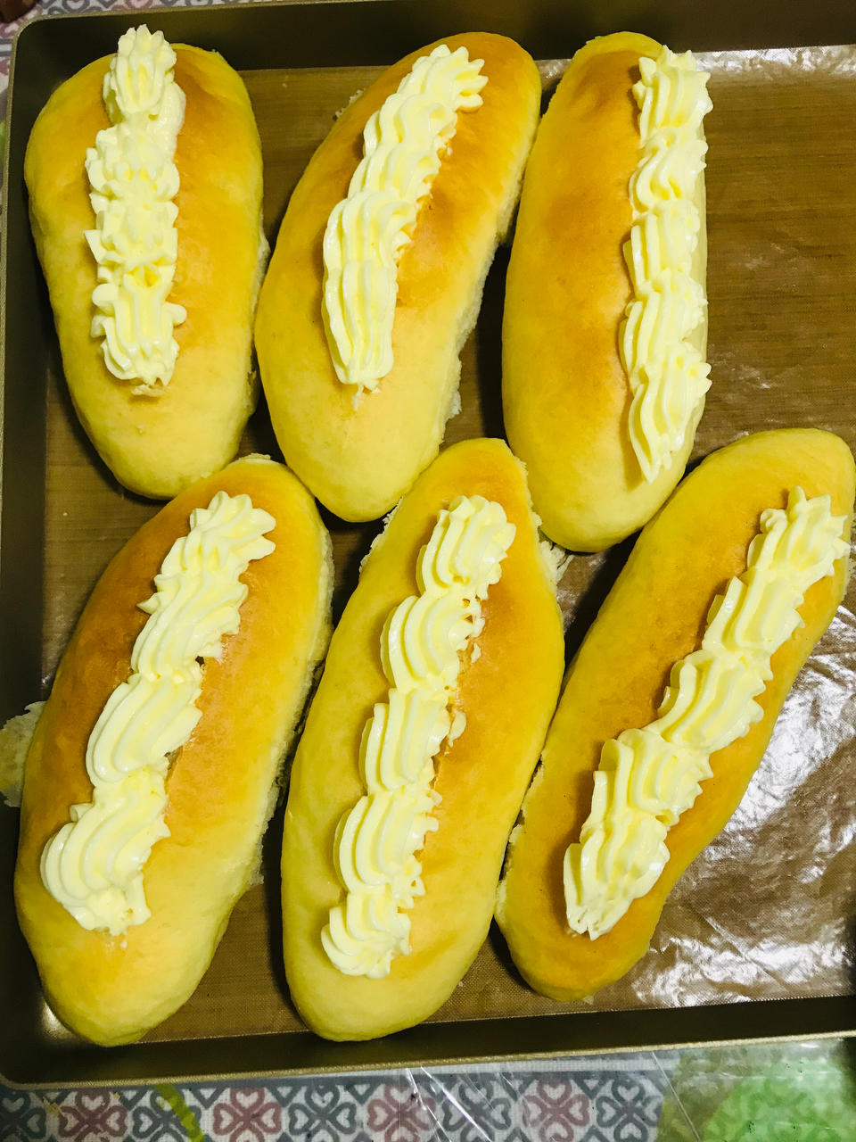 超软绵椰蓉咸奶油面包