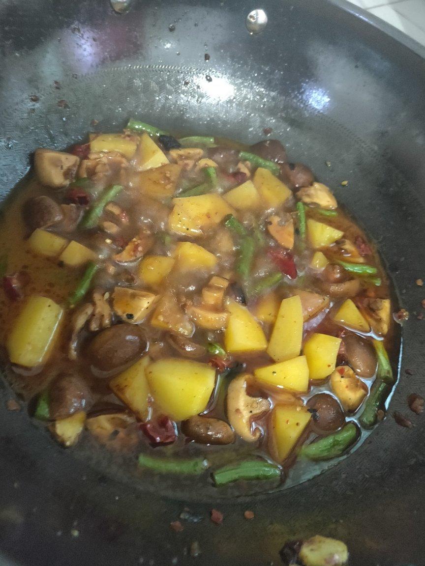 香菇土豆