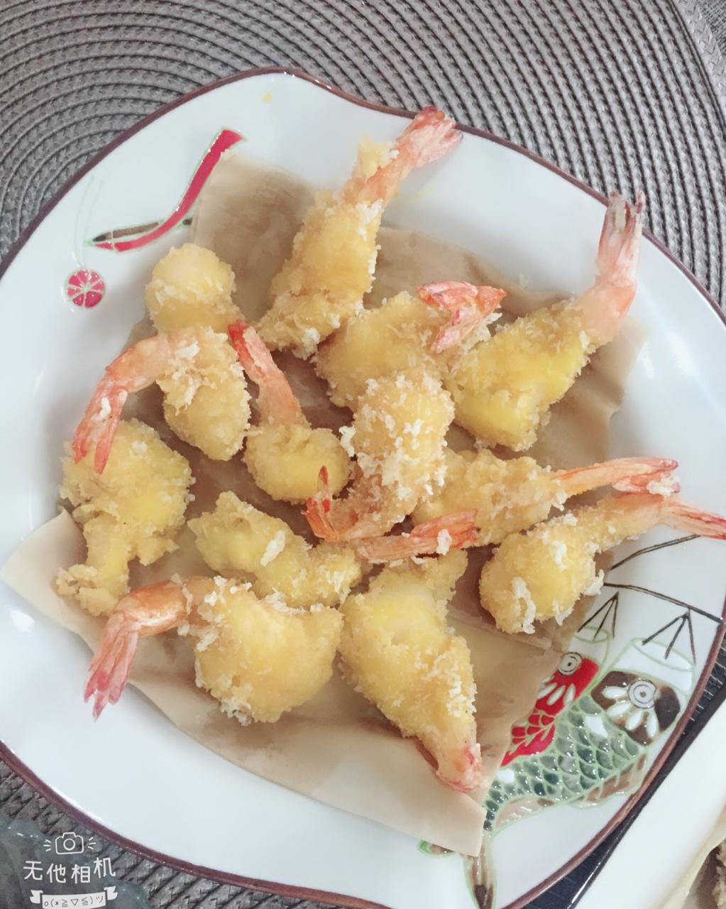 面包糠炸虾