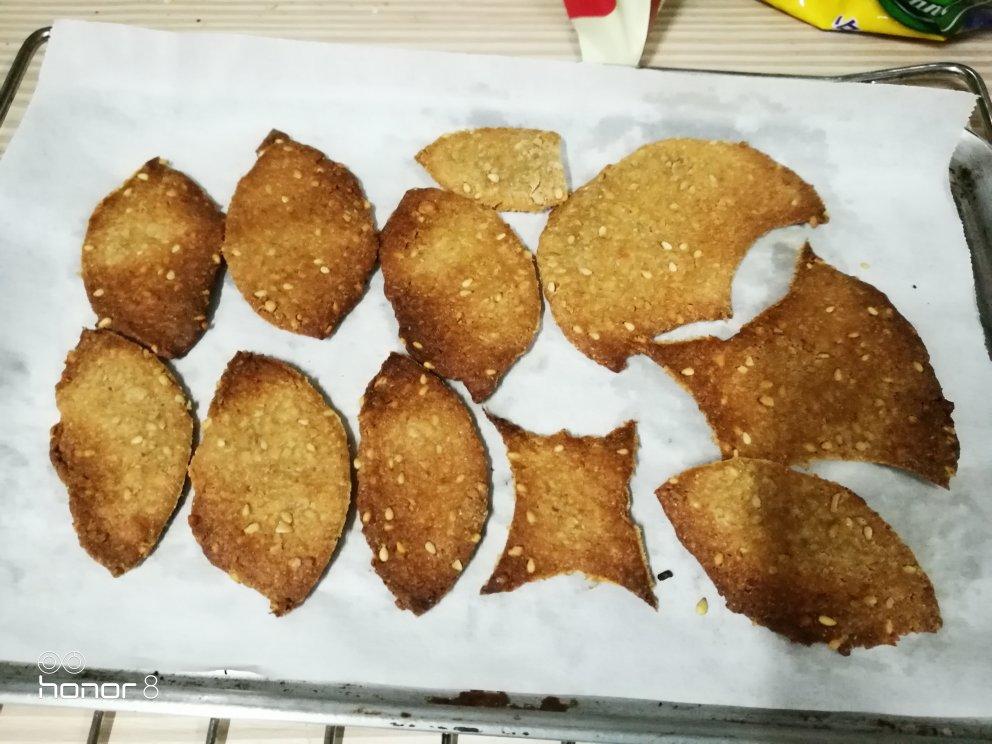 【健康零食】全麦芝麻饼干