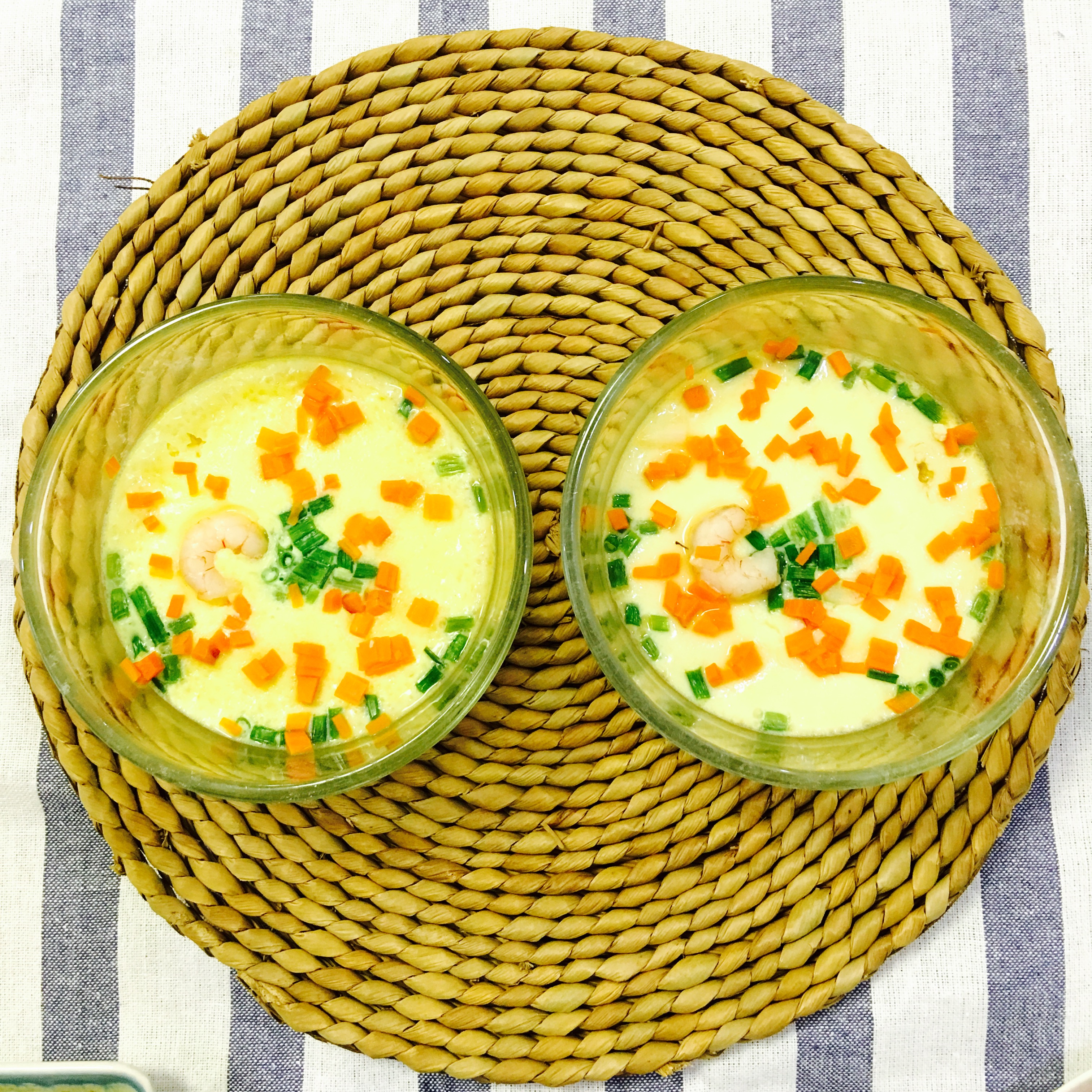 虾仁蛋羹
