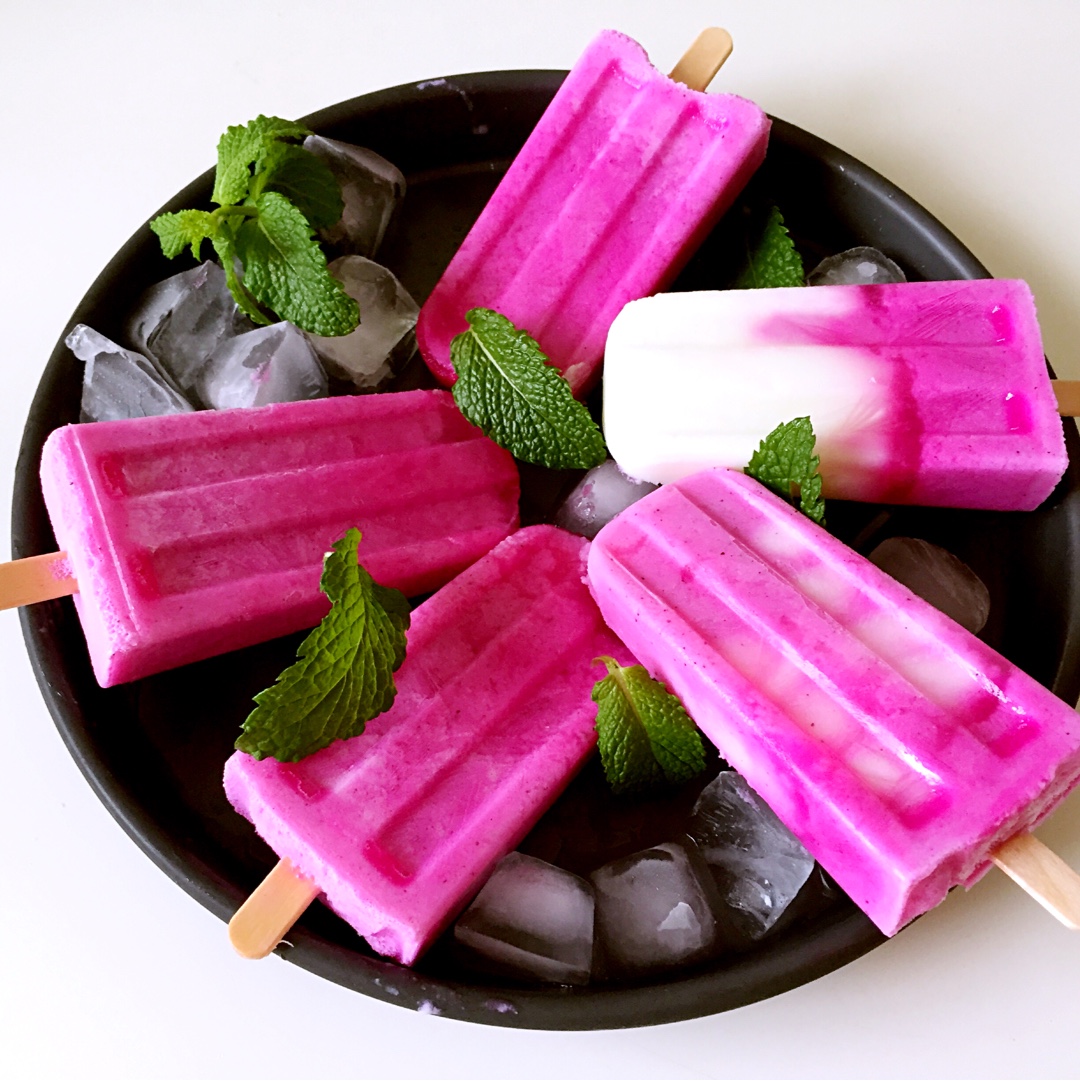 我爱子衡做的酸奶水果棒冰