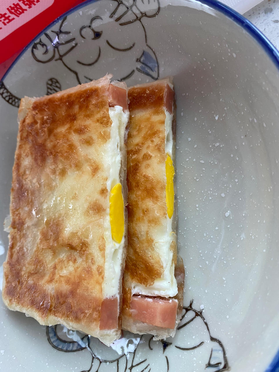 手抓饼版鸡蛋酥饼