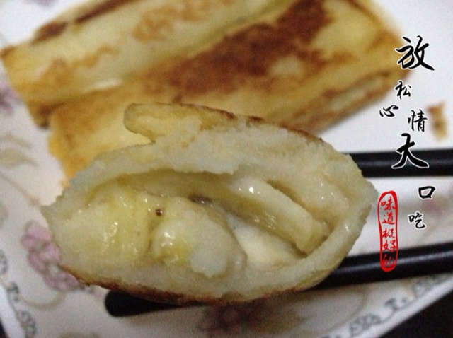 香蕉吐司卷