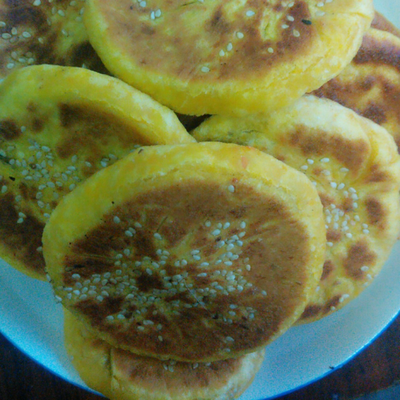 香煎南瓜饼