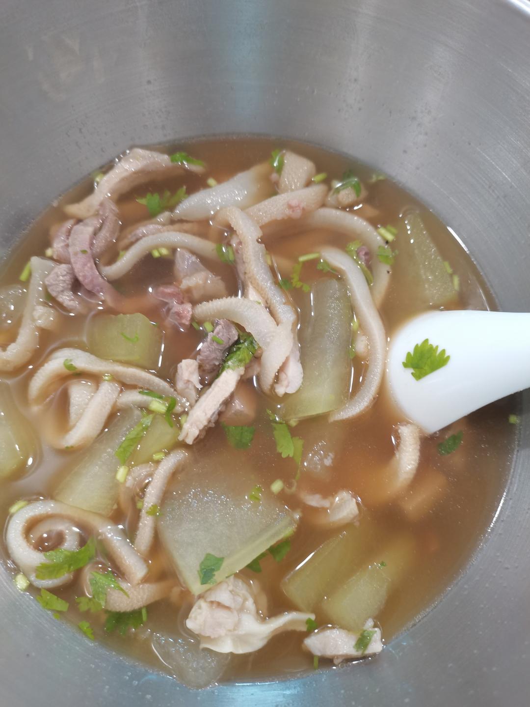 懒人版冬瓜羊肉片汤