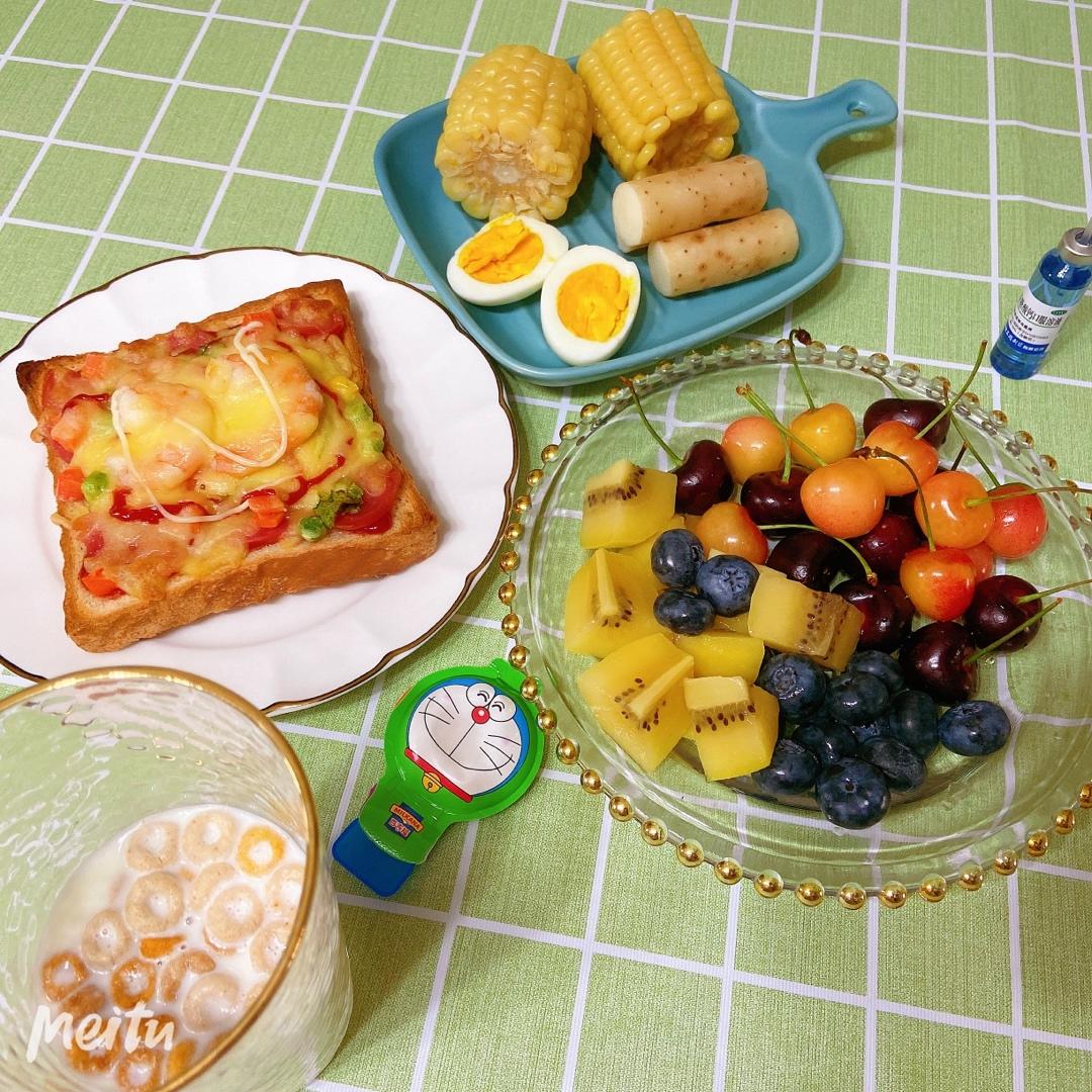 一人份吐司披萨【最好吃的披萨·快手营养早餐】