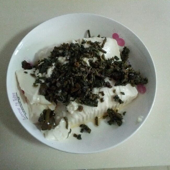 香椿芽拌豆腐