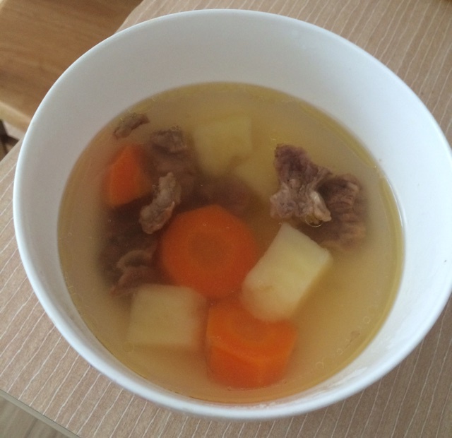 西红柿土豆炖牛肉