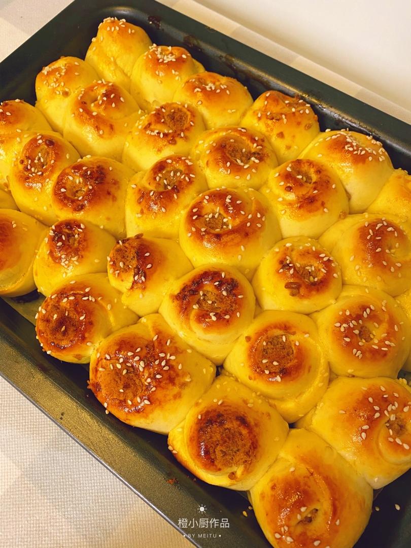 金丝肉松小餐包（超级软）