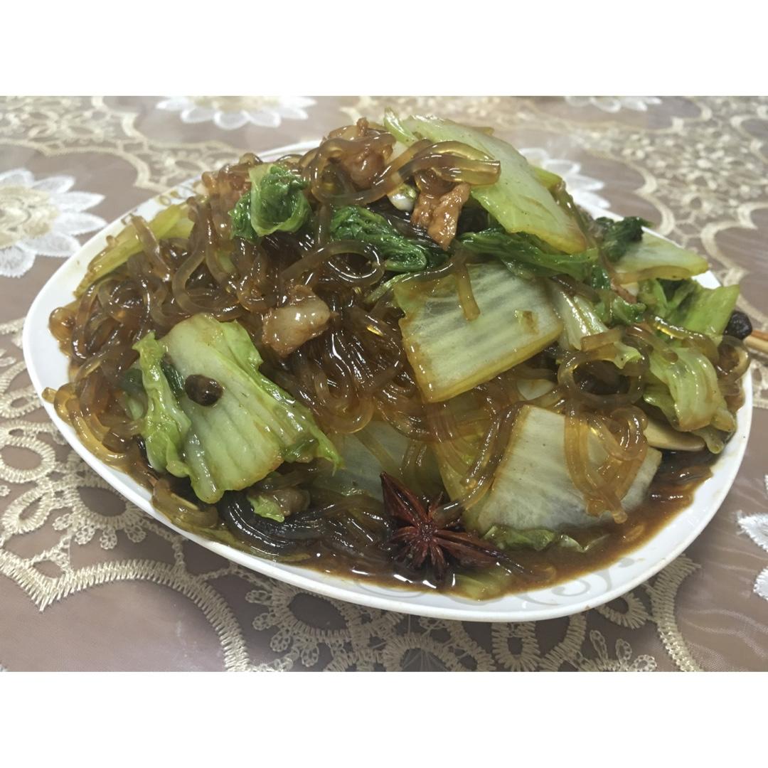 猪肉白菜炖粉条