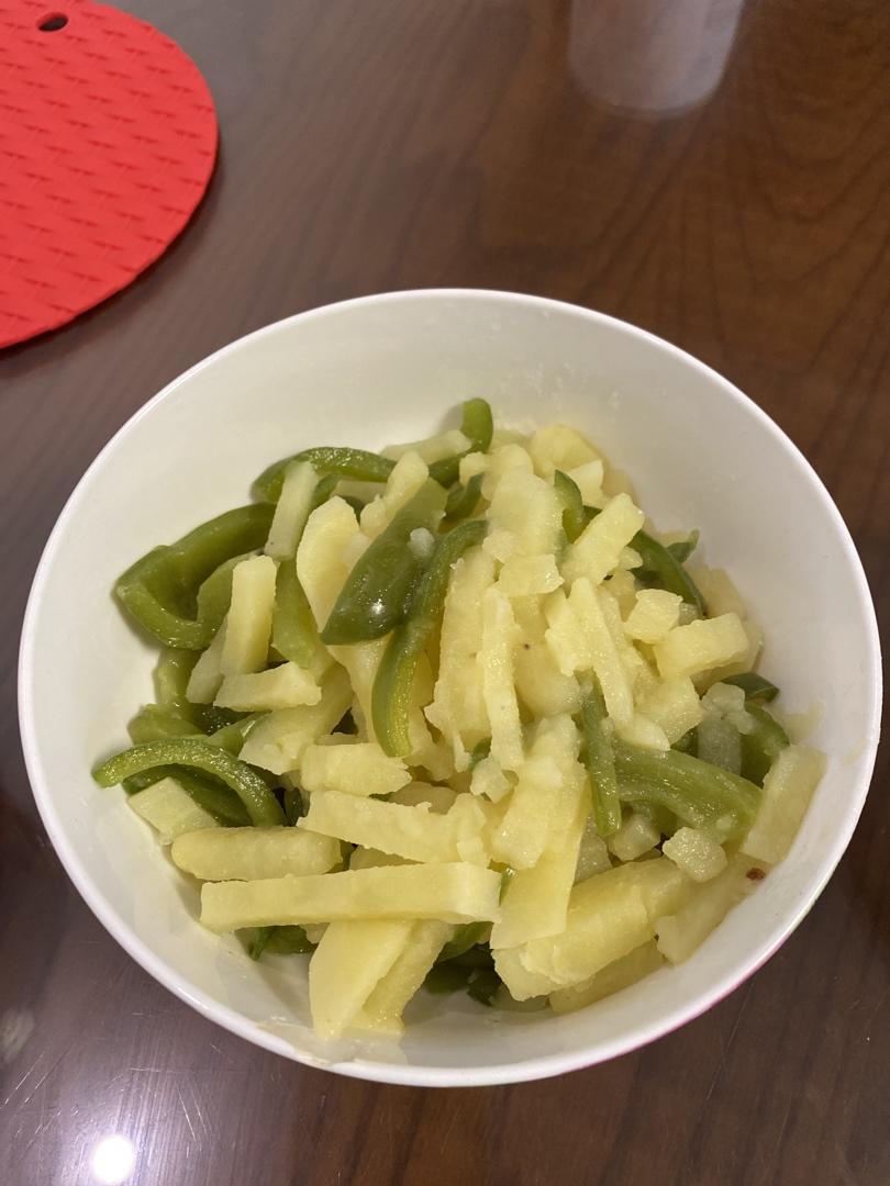 青椒土豆丝