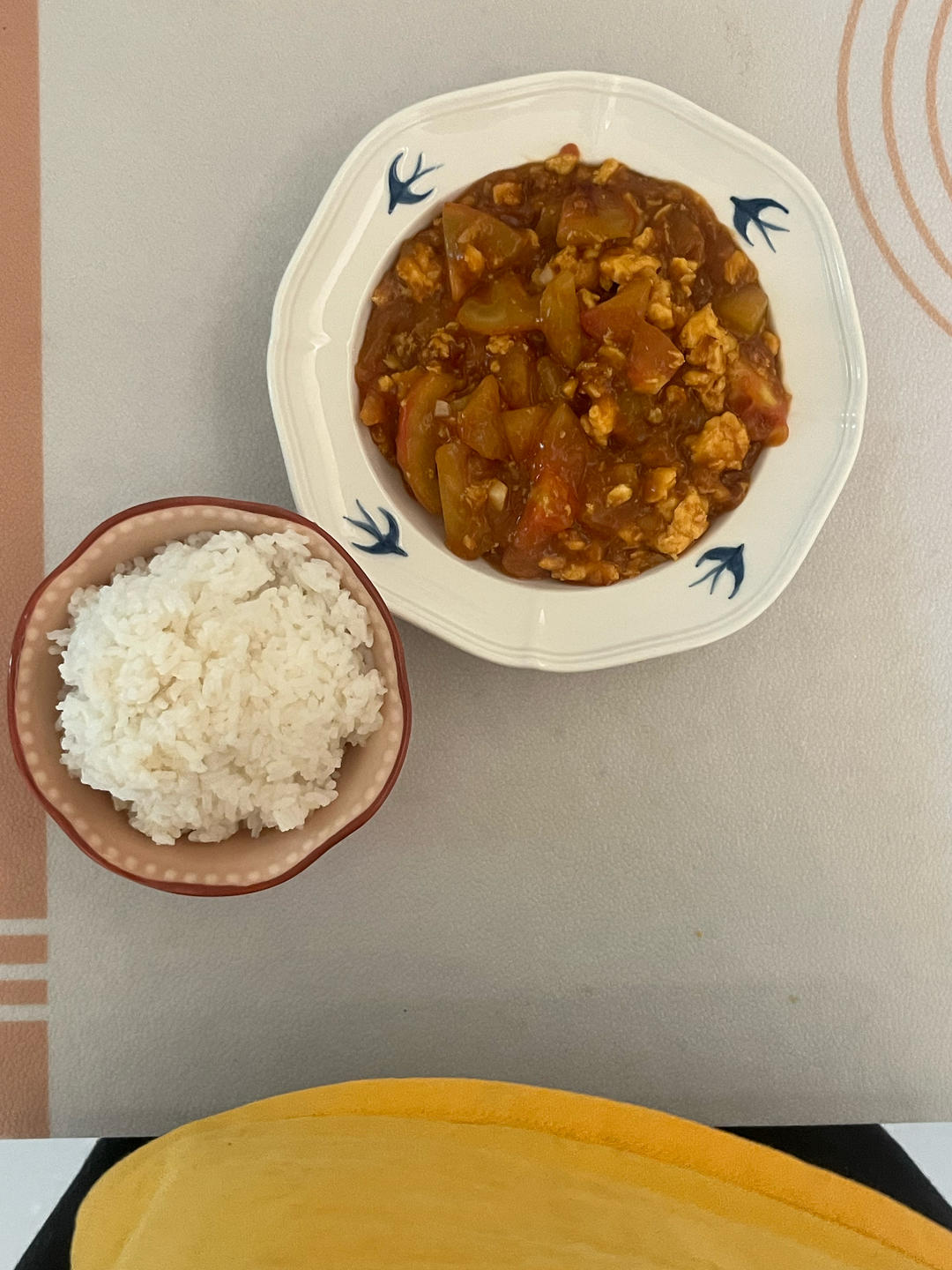 番茄炒蛋盖饭