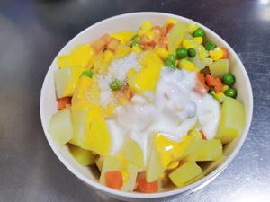 老上海土豆沙拉（手动自调沙拉酱）的做法 步骤13
