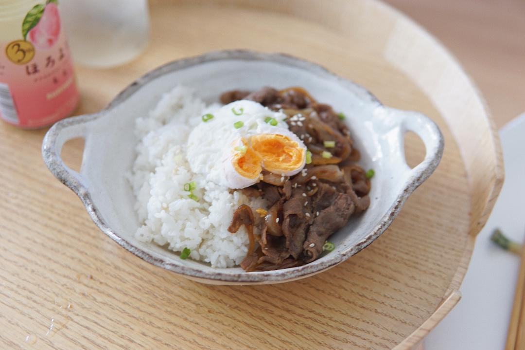 超快手日式牛肉饭