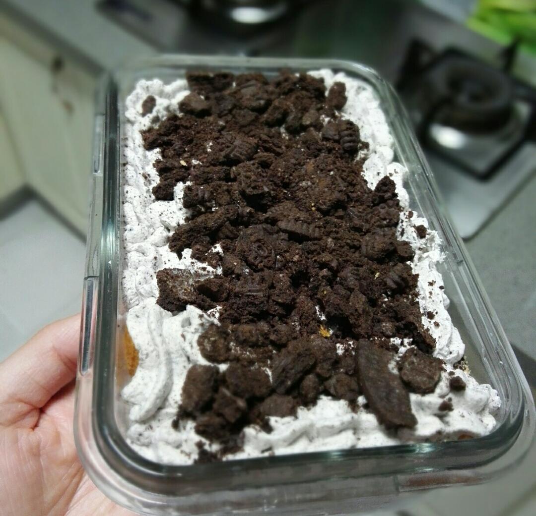 好吃到流泪的奥利奥咸奶油盒子蛋糕