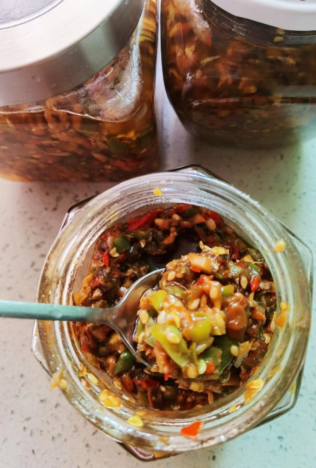 夹馍馍辣子酱