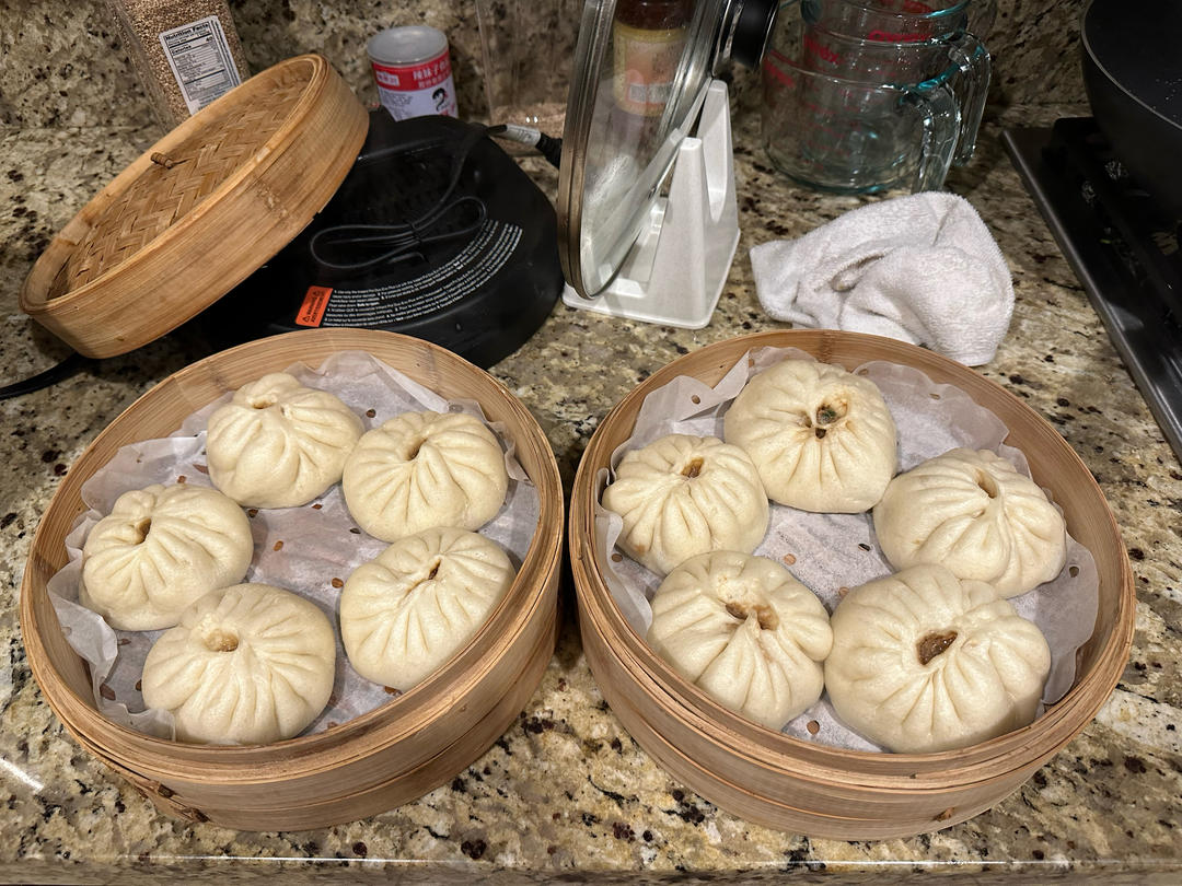 拌肉馅儿（肉包、小笼包、肉丸子、肉汤圆、油面筋……）～满口汤汁无需肉皮冻2020.04.30