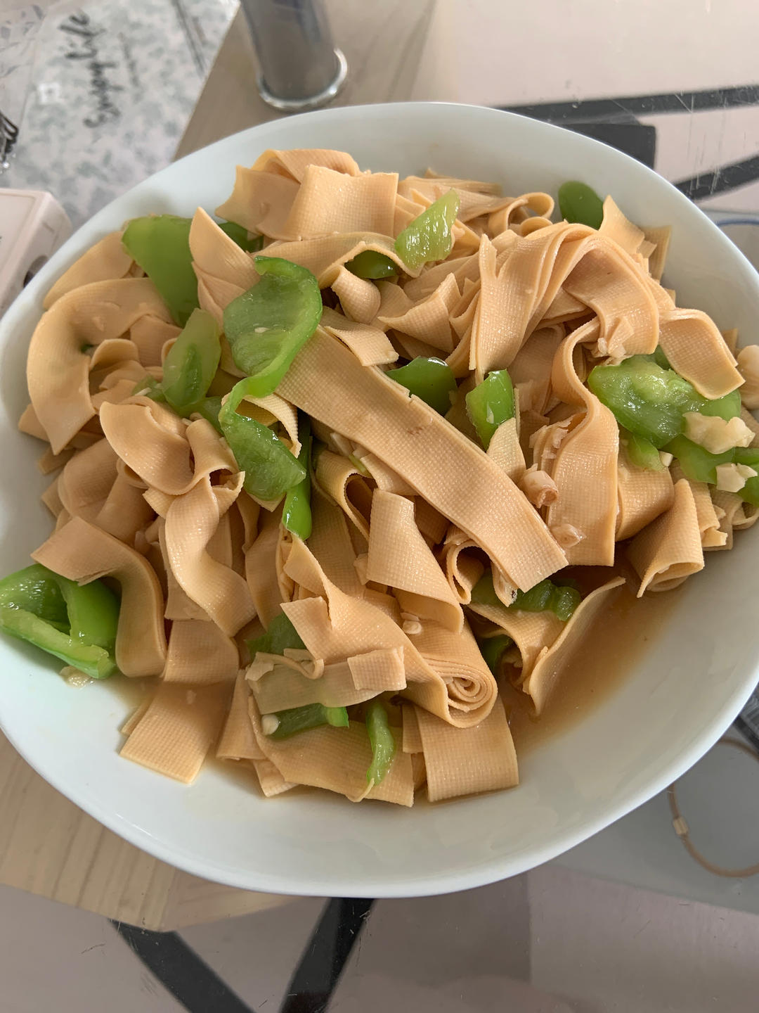 东北人最爱的国菜 尖椒干豆腐