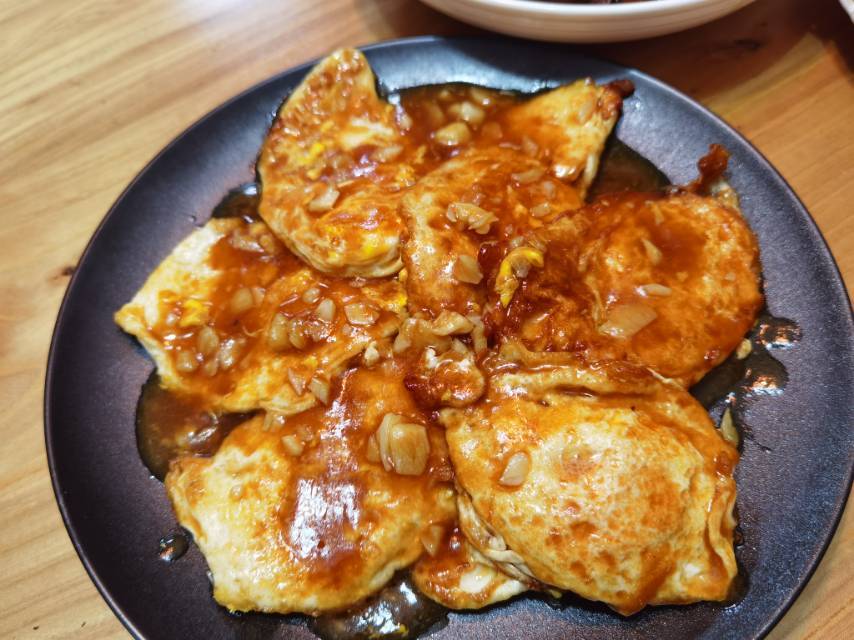 鸡蛋神仙吃法～给肉都不换的糖醋荷包蛋