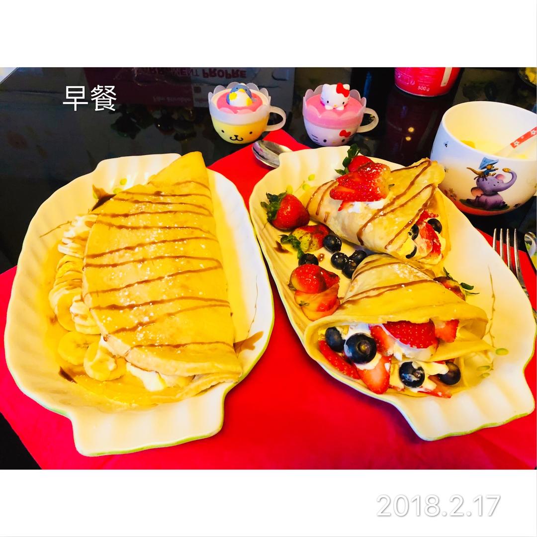 可丽饼的5种做法｜太阳猫早餐