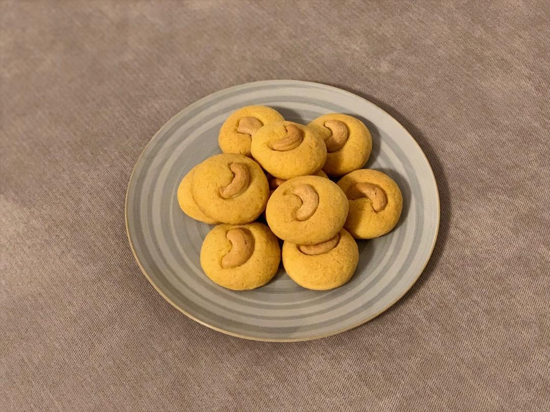 口口腰果酥（附黄油冬天软化小技巧）