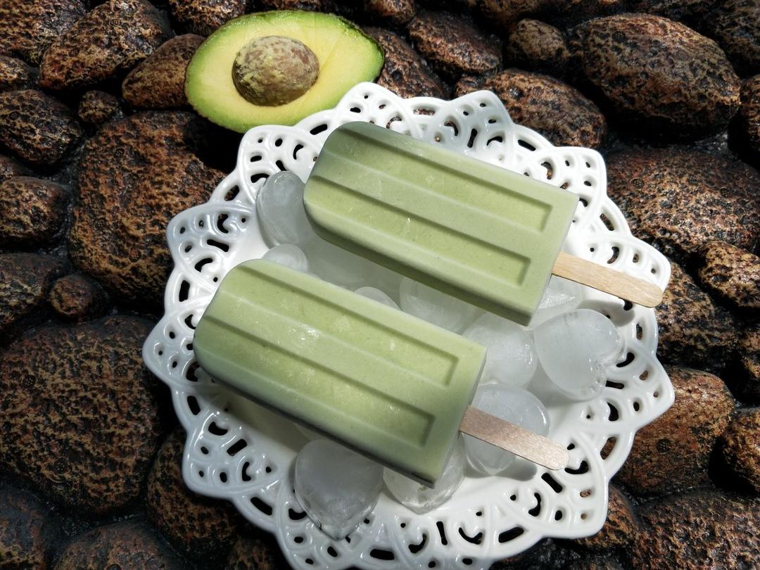 牛油果抹茶雪糕