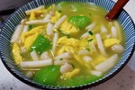 海鲜菇丝瓜鸡蛋汤丨低卡又营养