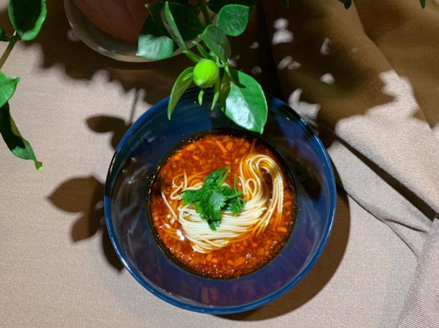 酸酸辣辣酸辣面——宿舍健康日食记