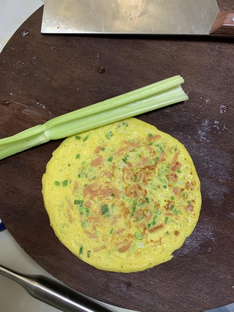 好吃好做的早餐鸡蛋卷