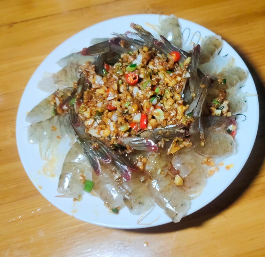 蒜蓉粉丝开背虾