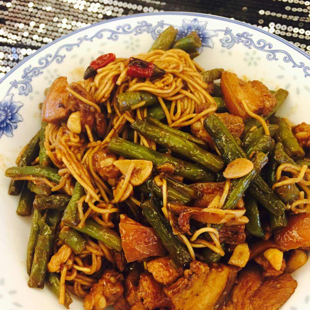 豆角焖面