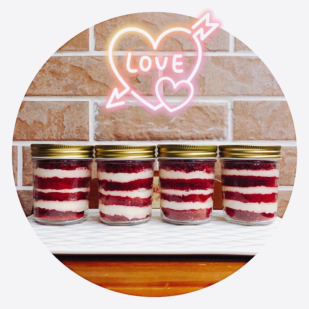 罐子红丝绒蛋糕(红丝绒蛋糕卷)