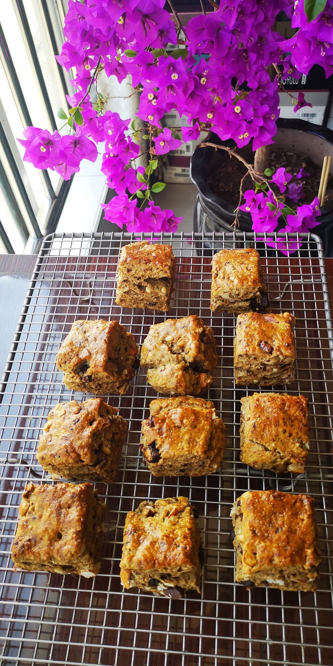 咖啡坚果可可奶油司康【我心中最酥香馥郁的司康】