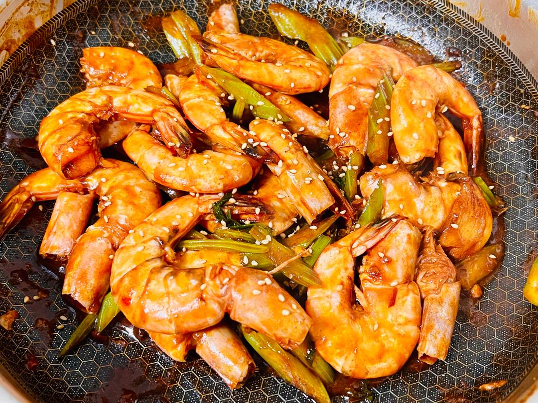 🦐簡易版宮保蝦球🌶️的做法