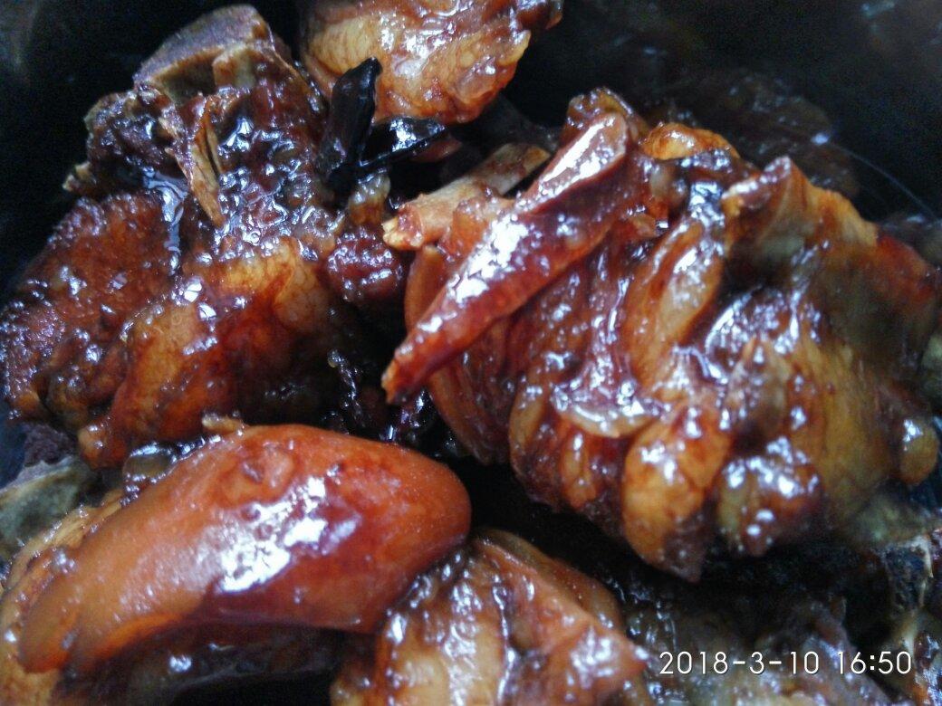 红烧羊肉（正宗回族烧法）―鸭梨1