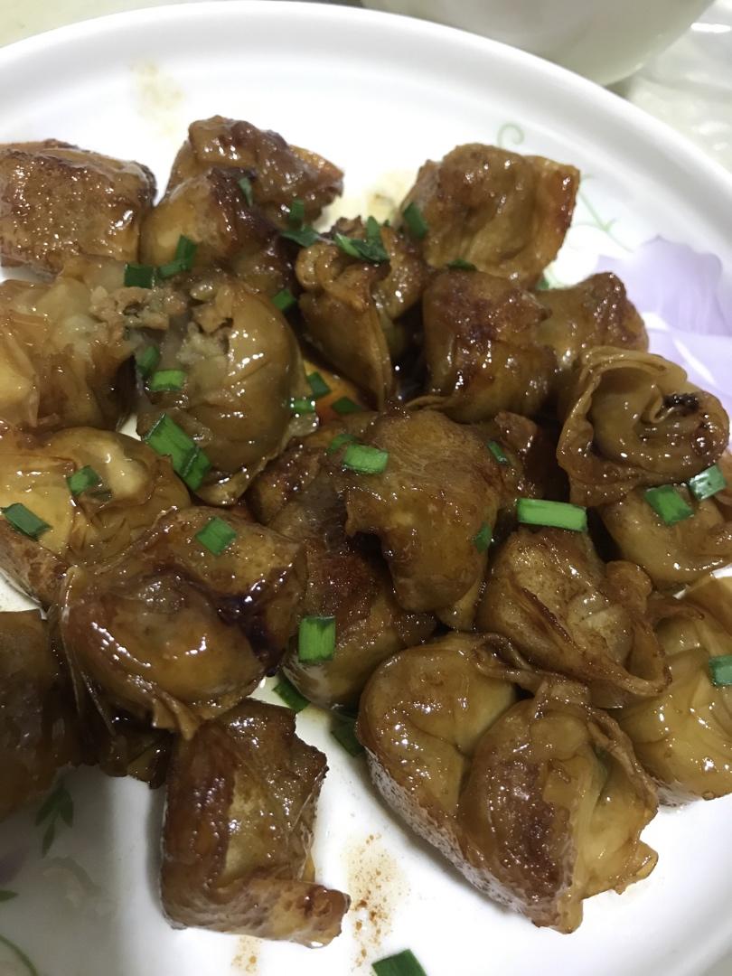 糖醋炒馄饨（五分钟菜谱）