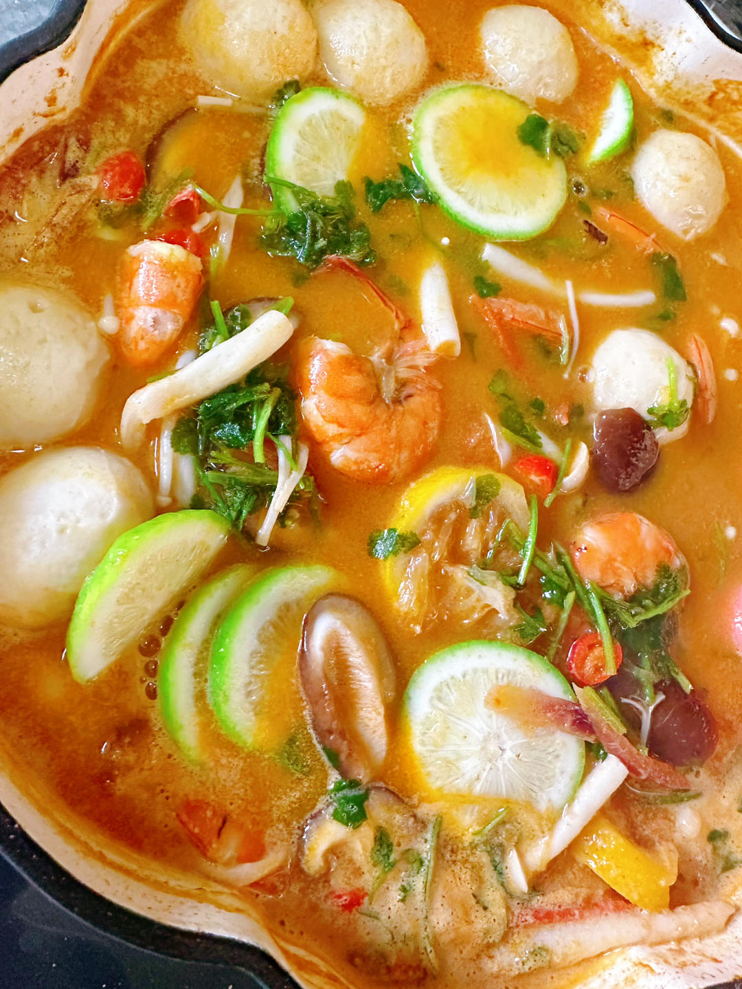 冬阴功汤（无香茅、柠檬叶、南姜）