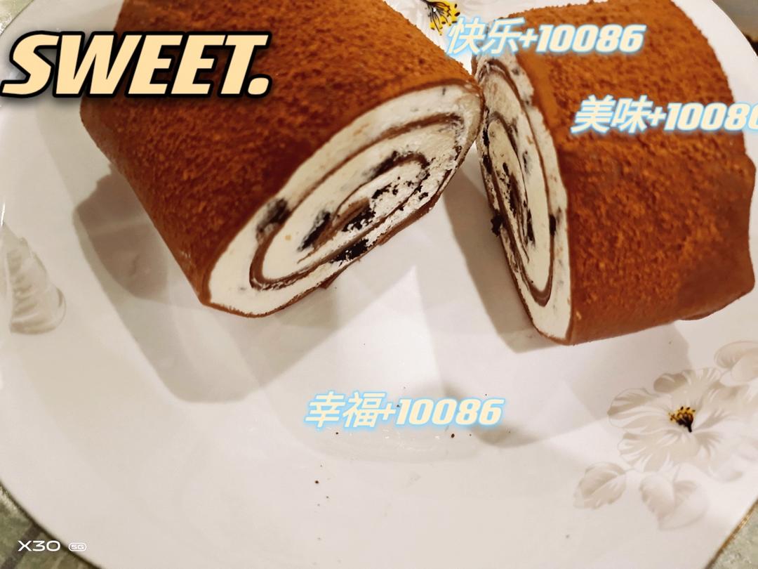 可可奥利奥毛巾卷