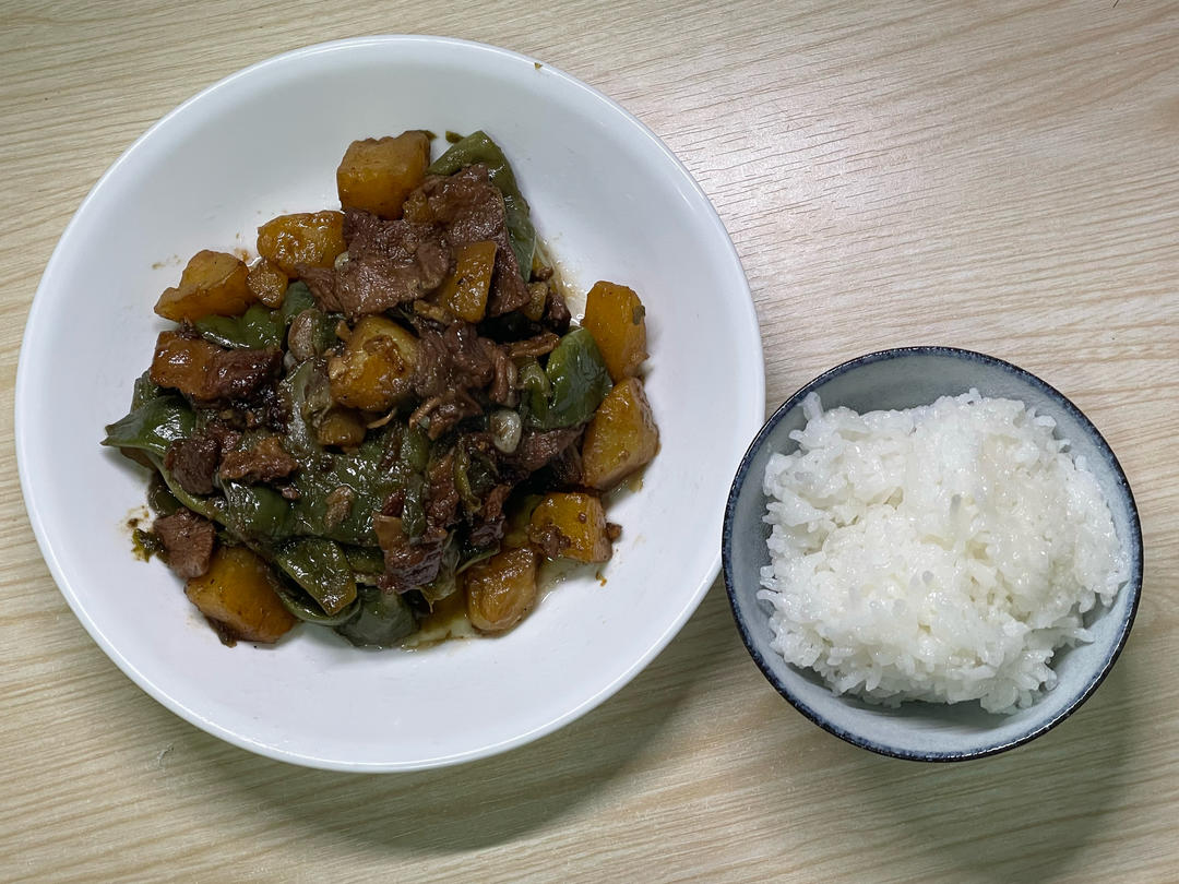 姥姥的炖豆角
