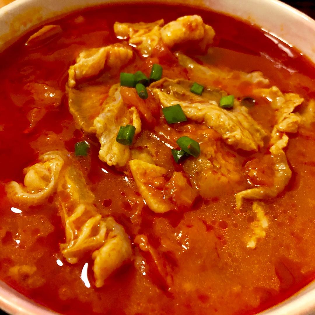 番茄牛筋锅【曼达小馆】2017年夜饭