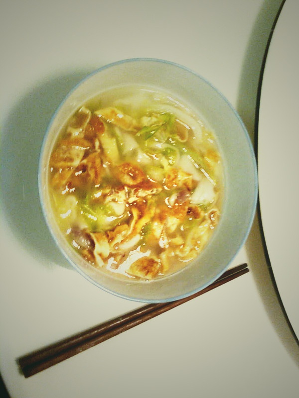 蔬菜鸡蛋面疙瘩