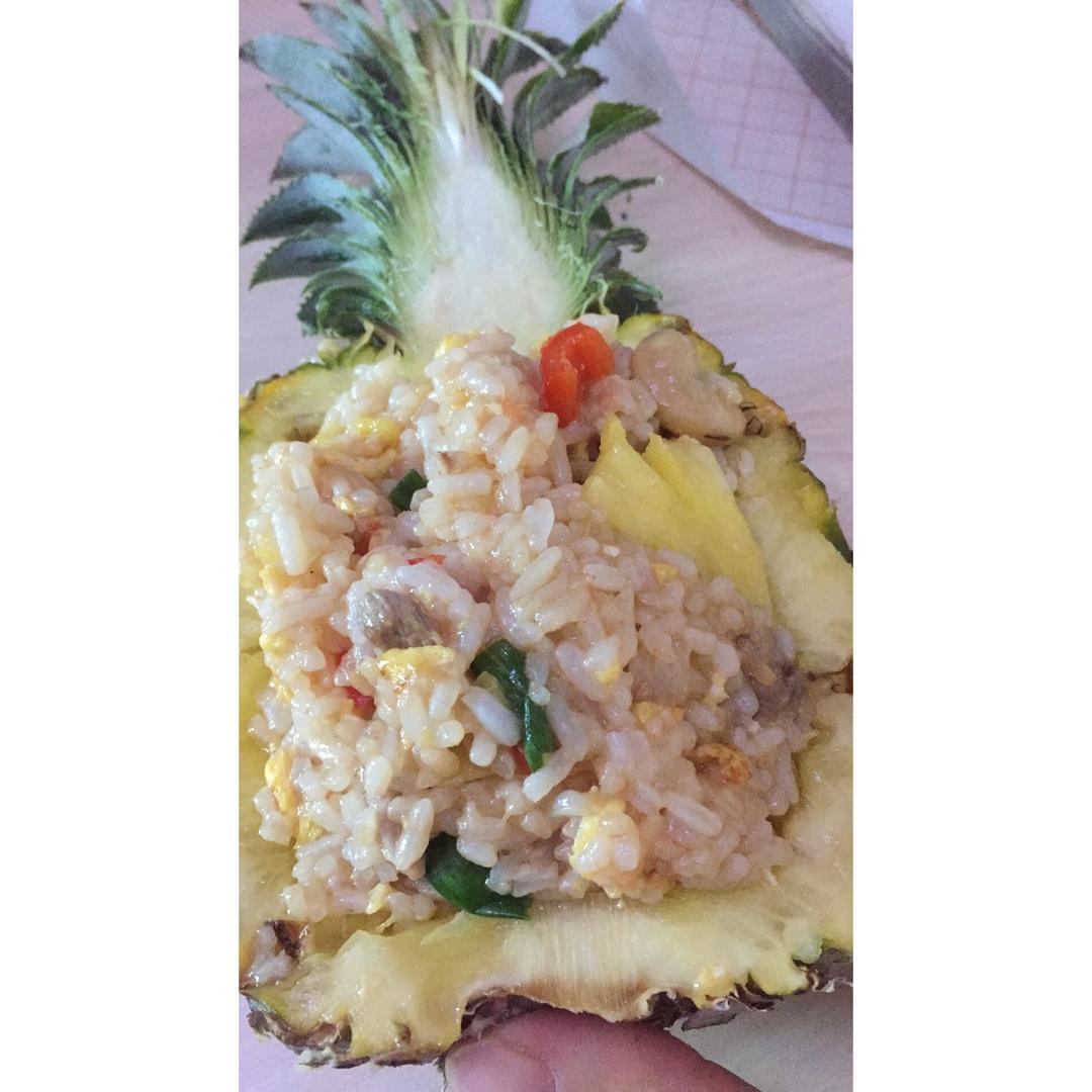 鱿鱼蟹肉炒饭