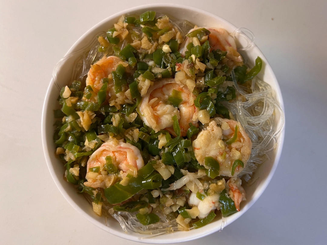 蒜蓉粉丝蒸虾