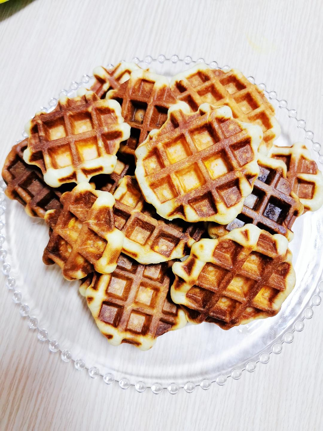 椰子华夫饼（酵母版）