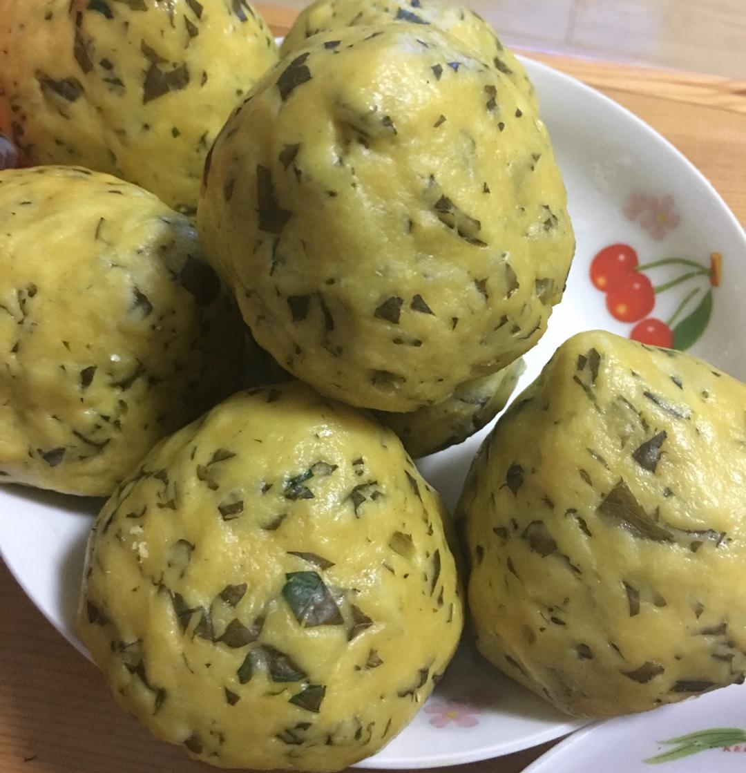 玉米面菜窝头