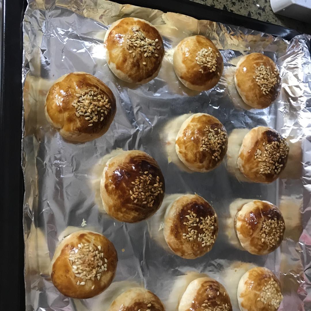 金丝肉松饼