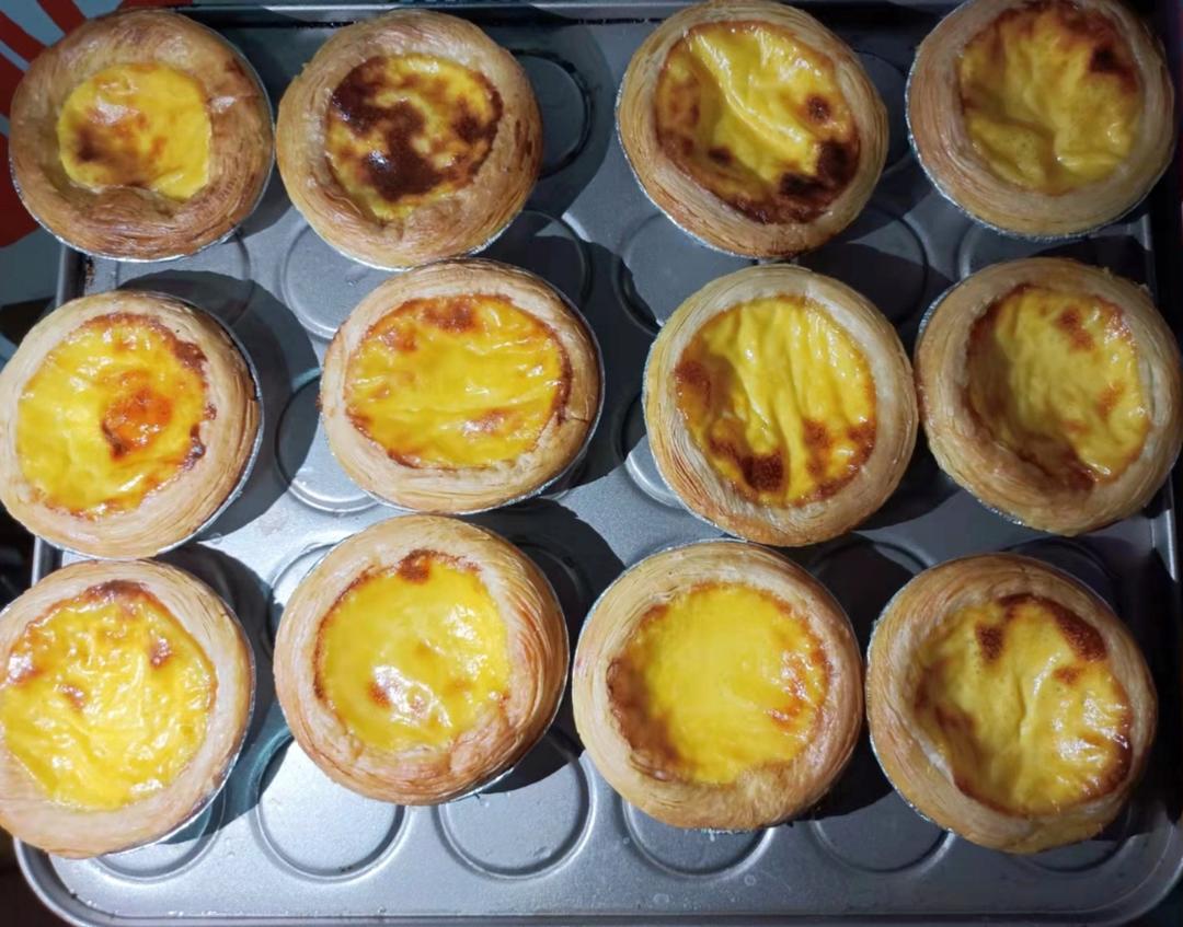 蛋挞（超简单，无淡奶）